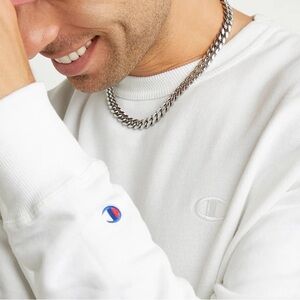 $55 New - Champion Powerblend Fleece Crew - L